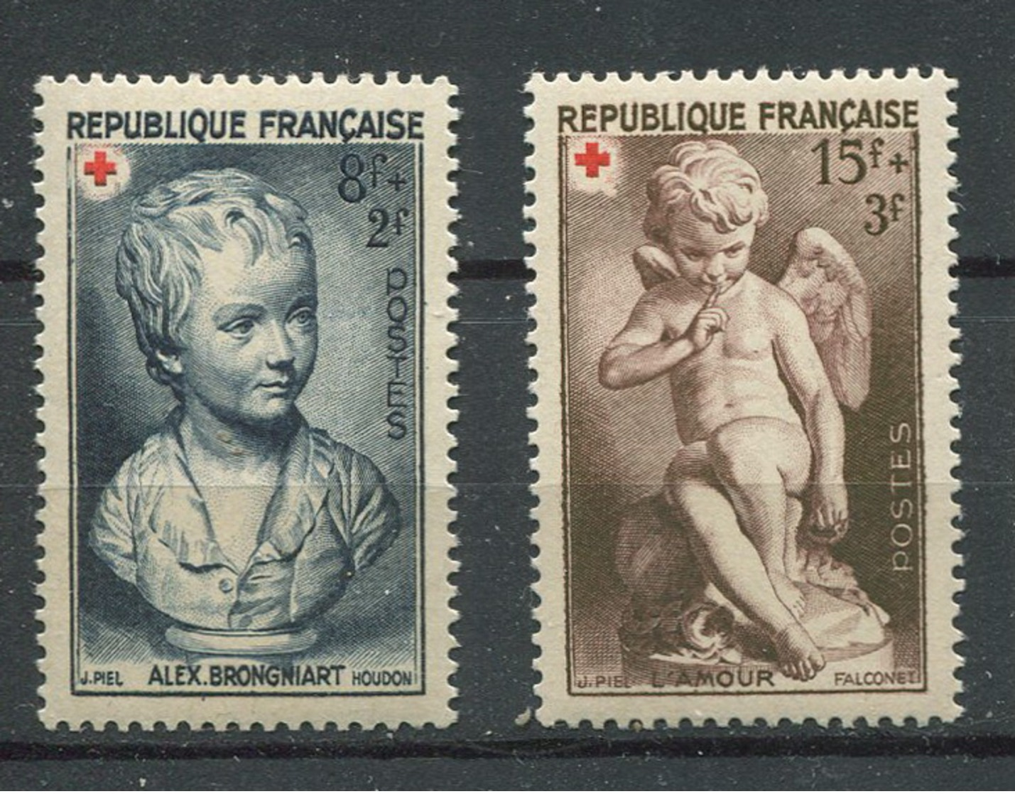 France 1950 - N° 876 & 877 - Au Profit De La Croix Rouge - Neufs ** - Unused Stamps