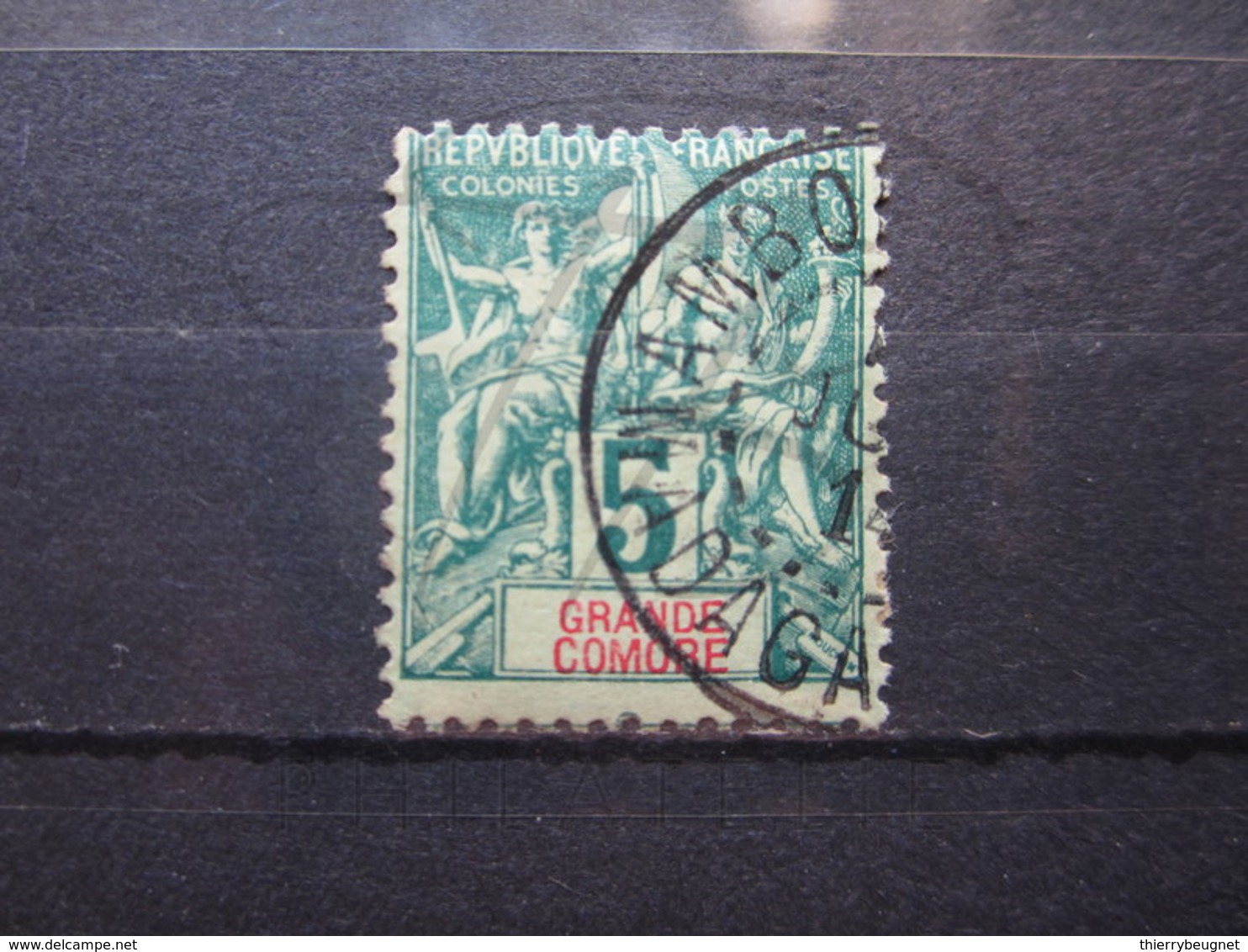 VEND BEAU TIMBRE DE GRANDE COMORE N° 4 !!! - Used Stamps