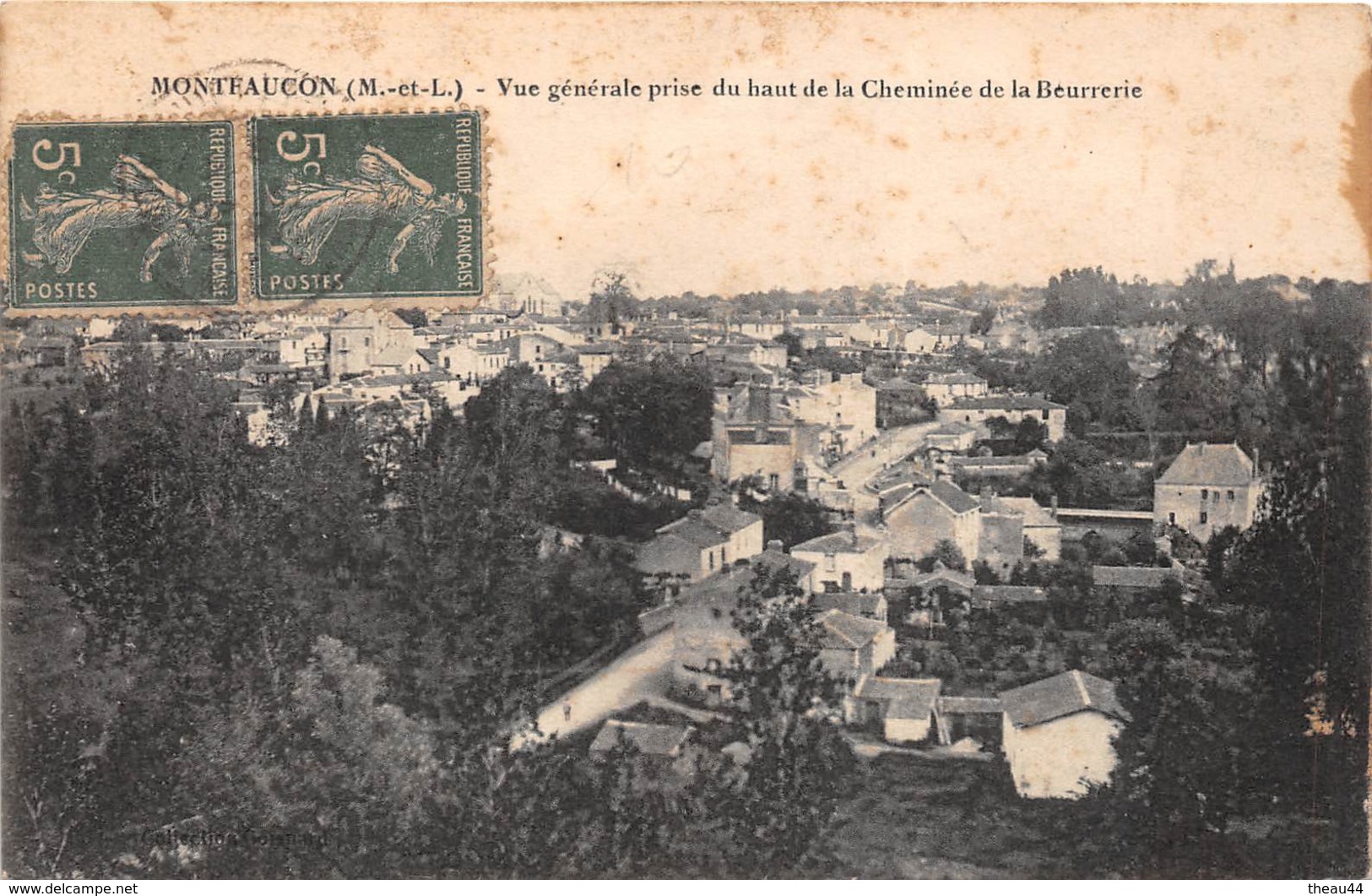 ¤¤  -   MONTFAUCON   -  Vue Générale Prise Du Haut De La Cheminée De La Beurrerie    -  ¤¤ - Montfaucon