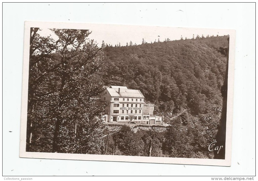 Cp , HOTEL DES ROCHES , 68 , La SCHLUCHT , Poste STOSSWIHR , Prop. : Jacques MULLER , Vierge , Ed : Cap - Hotels & Restaurants