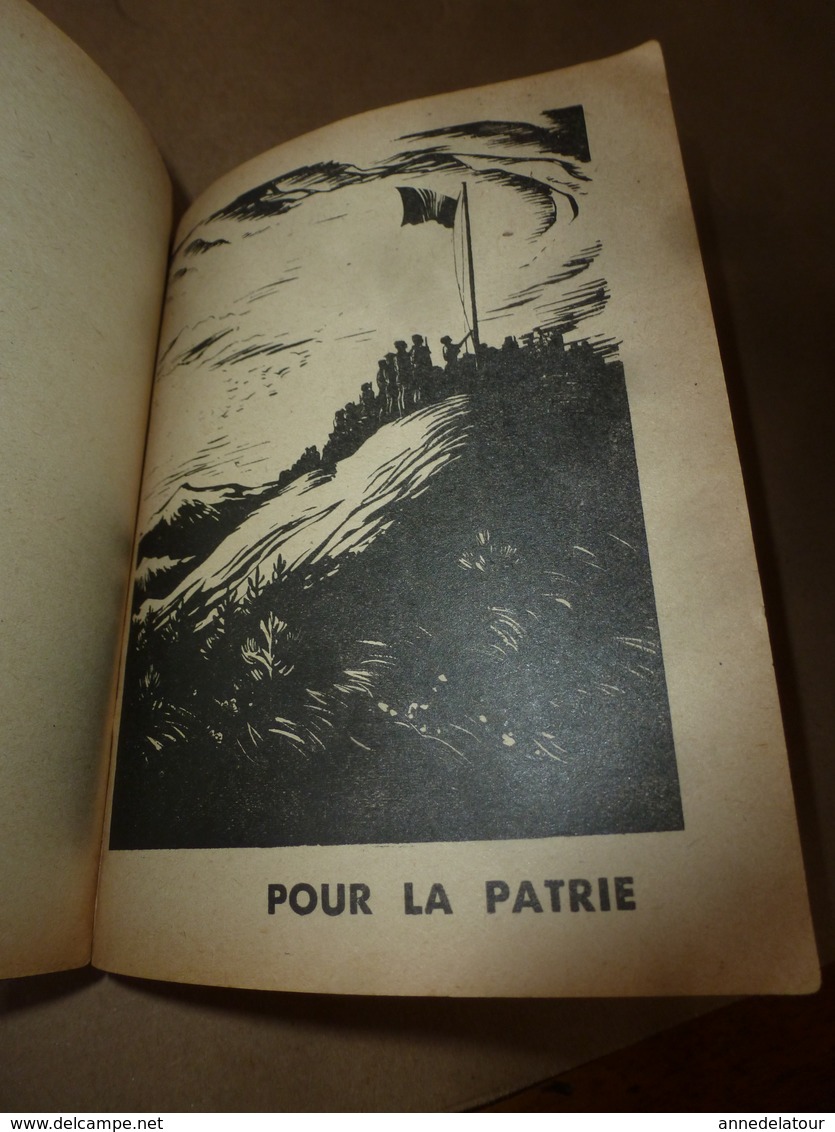 1947 LE COQ chansonnier scout des Eclaireurs Unionistes de France -  illustré par Le Page