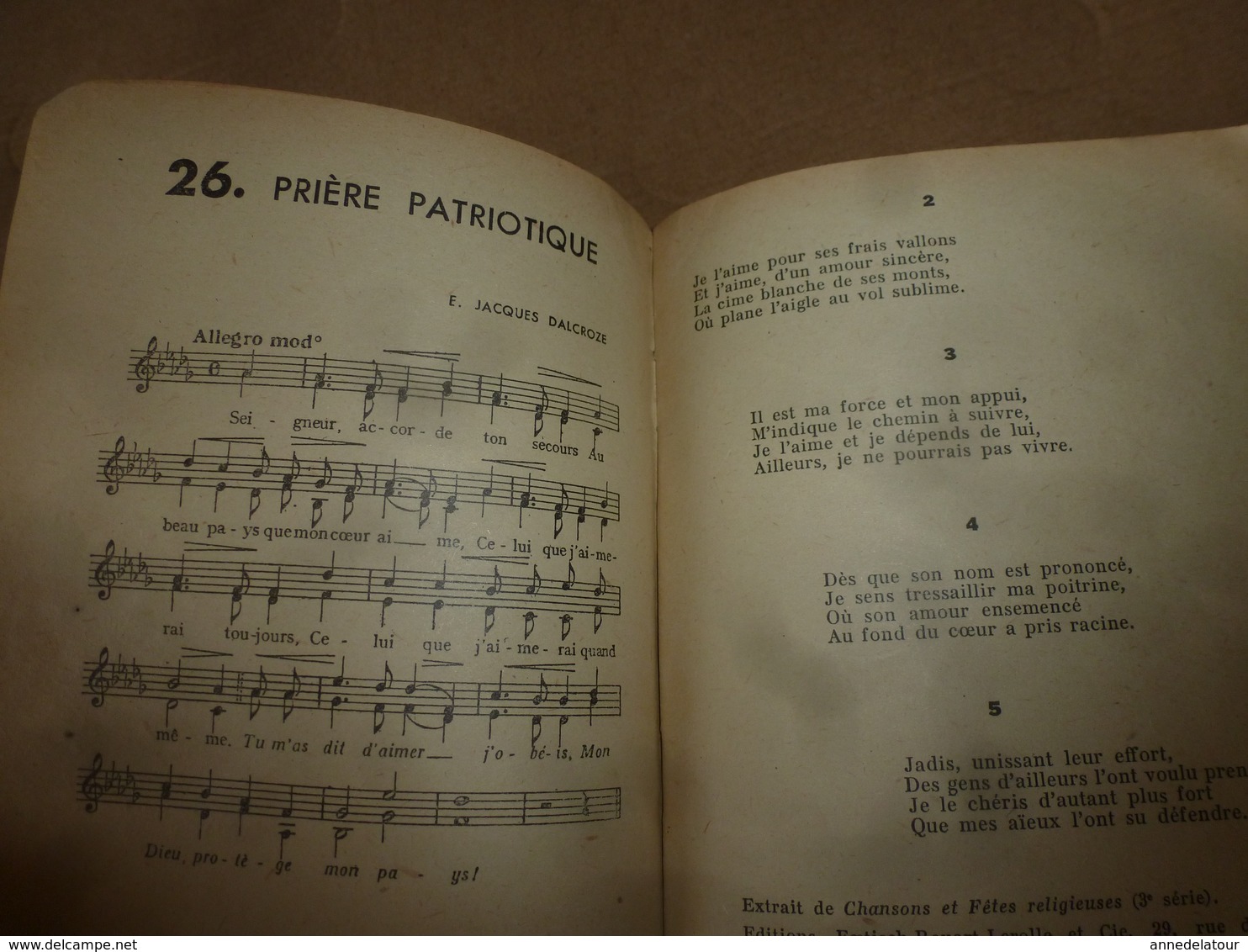 1947 LE COQ chansonnier scout des Eclaireurs Unionistes de France -  illustré par Le Page