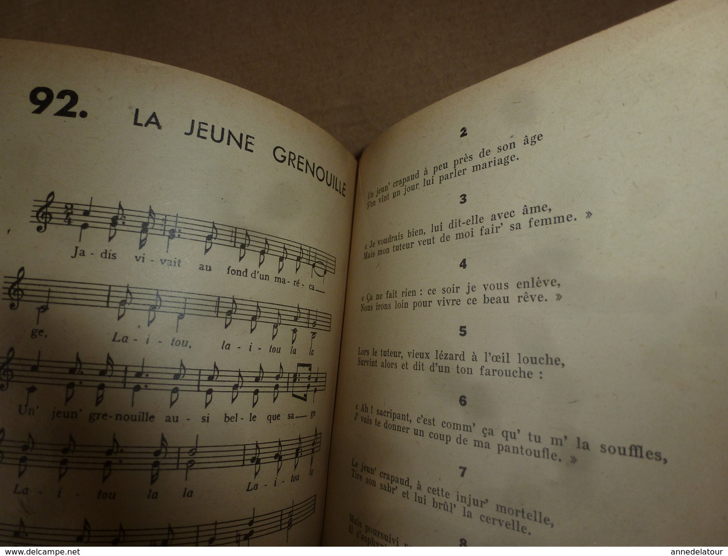 1947 LE COQ chansonnier scout des Eclaireurs Unionistes de France -  illustré par Le Page