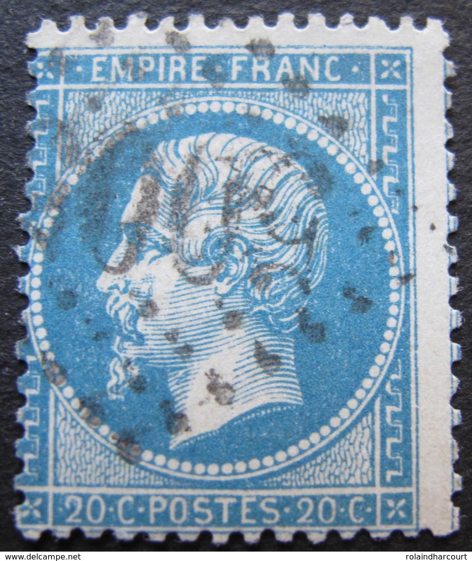 OE/297 - NAPOLEON III N°22 - GC 5005 : ALGER (ALGERIE) - 1862 Napoleon III