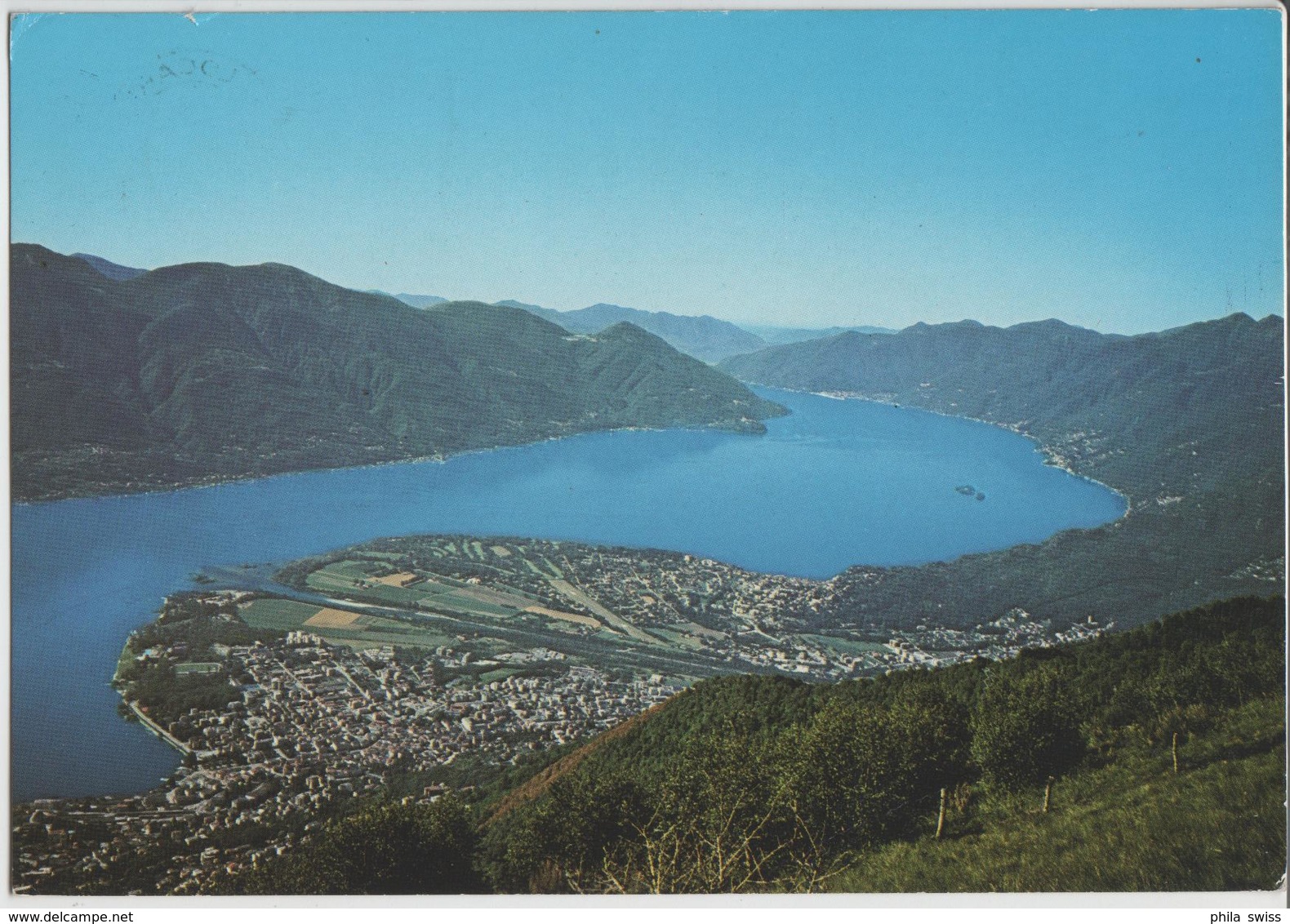 Locarno-Ascona - Vista Sul Lago Maggiore Da Cardada, Maggia-Delta - Photgo: Garbani - Maggia