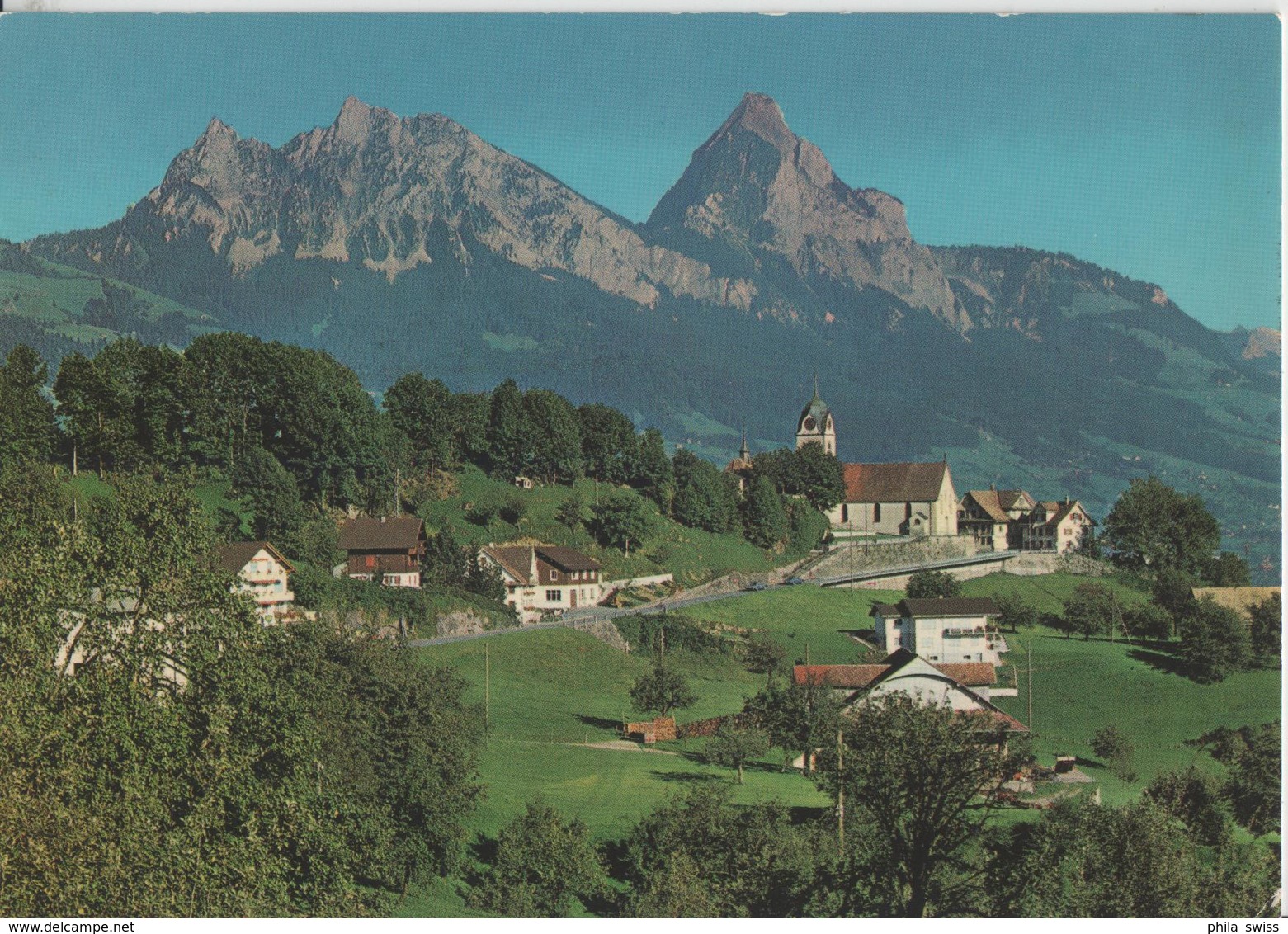 Steinerberg, Der Kleine Und Der Grosse Mythen - Photoglob - Steinerberg