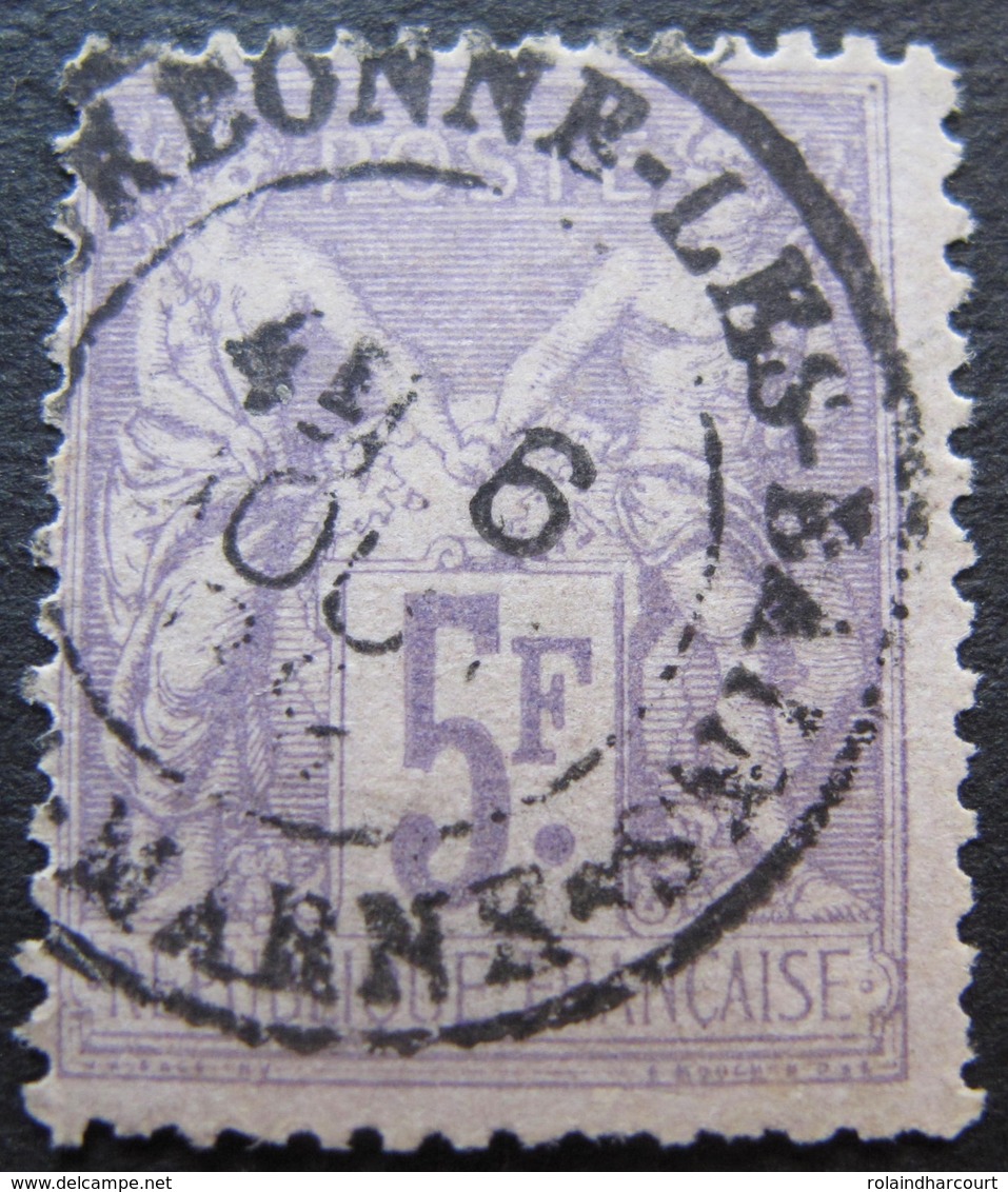 OE/301 - SAGE TYPE II N°95 - CàD : BOURBONNE LES BAINS (Haute Marne)6 AOÛT 1888 - Cote : 90,00 € - 1876-1898 Sage (Type II)