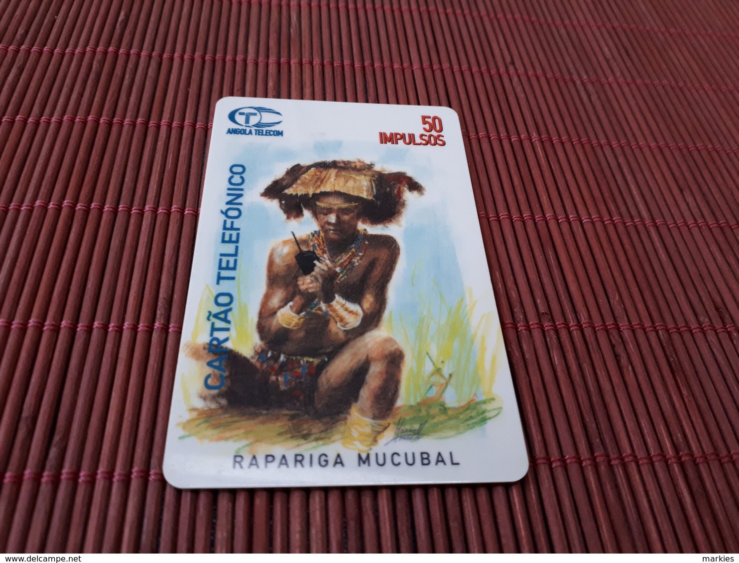 Phonecard Angola  Used Rare - Angola