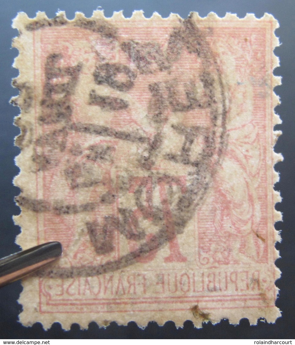 OE/305 - SAGE TYPE II N°81 - CàD : MOREZ (Jura) 19 AVRIL 1888 - Cote : 150,00 € - 1876-1898 Sage (Type II)