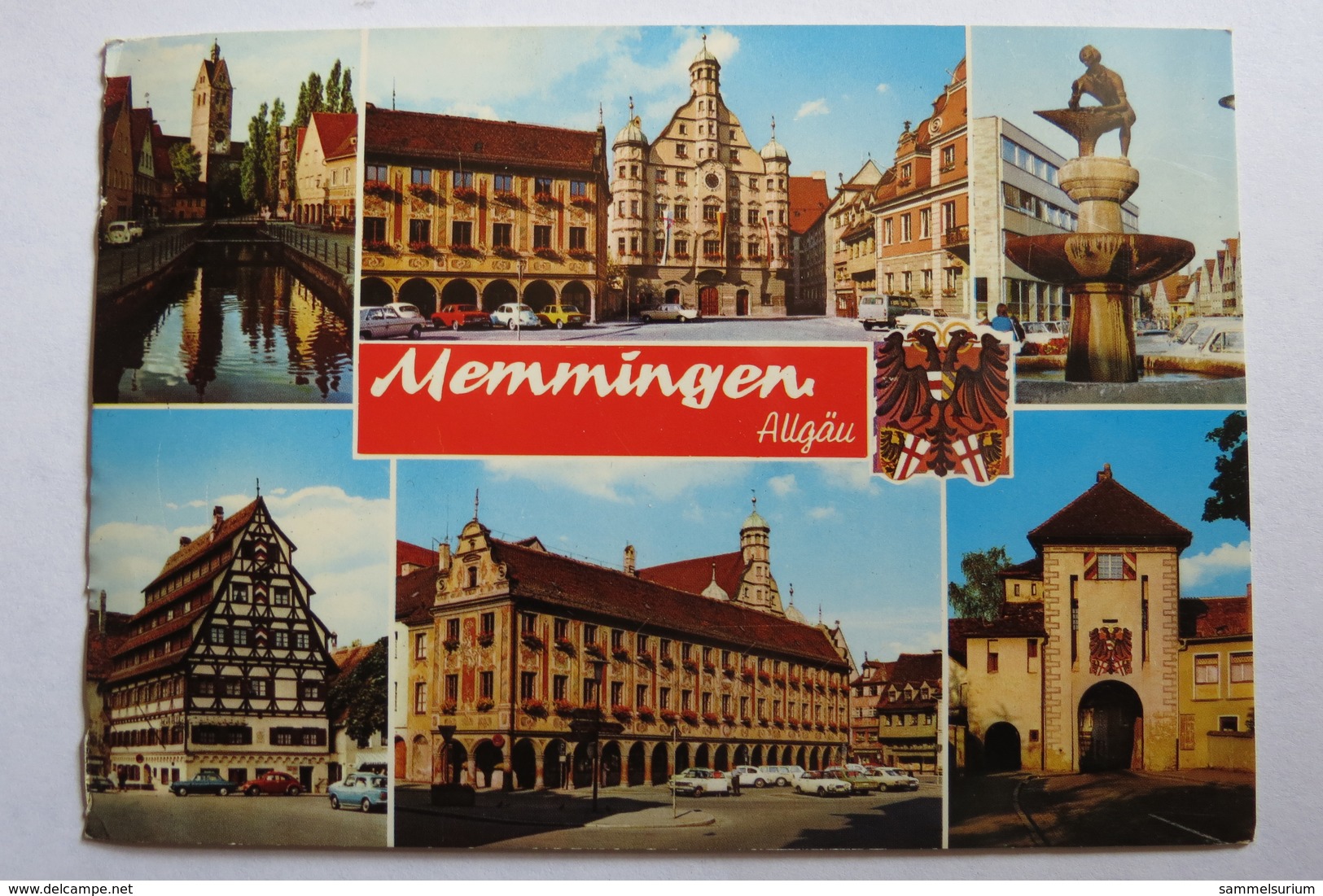 (10/3/55) AK "Memmingen/Allgäu" Mehrbildkarte Mit 6 Ansichten - Memmingen