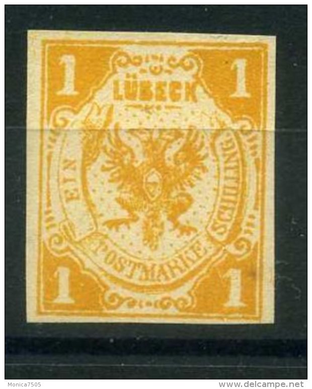ALLEMAGNE/LUBECK ( POSTE ) : Y&amp;T N°  2  "  FAUX   "  TIMBRE  NEUF  SANS  GOMME , SANS  CHARNIERE . - Luebeck