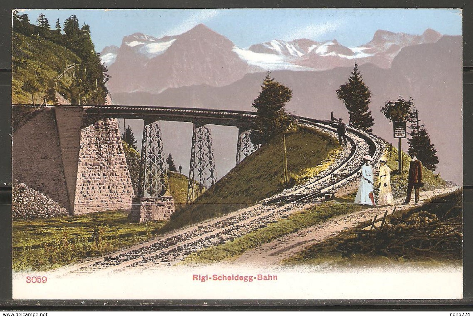 Carte P ( Suisse / Rigi-Scheidegg / Chemin De Fer ) - Sonstige & Ohne Zuordnung