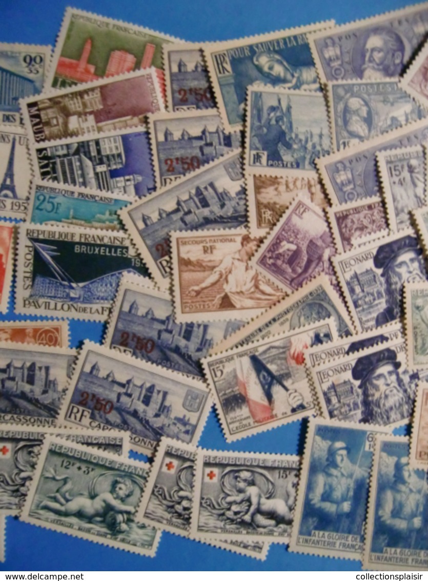 LIQUIDATION TIMBRES DE FRANCE DEPART 1 EURO/ENSEMBLE SUPER