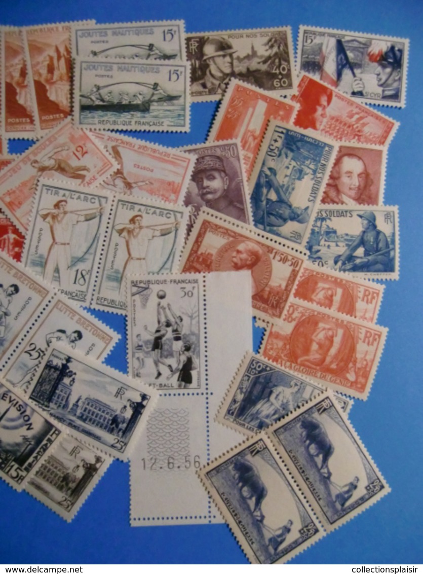 LIQUIDATION TIMBRES DE FRANCE DEPART 1 EURO/ENSEMBLE SUPER