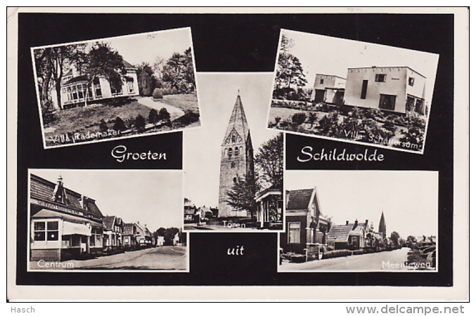 243942Schildwolde, Groeten Uit (links Boven Een Kleine Vouw, Zie Ook Achterkant) - Other & Unclassified