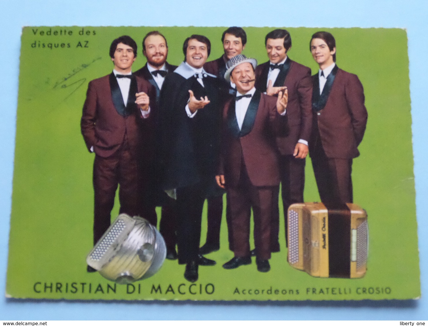 CHRISTIAN DI MACCIO Accordeons Fratelli Crosio - Vedette Des Disques AZ () Anno 19?? ( Voir Photo Pour Détail Svp ) ! - Zangers En Musicus