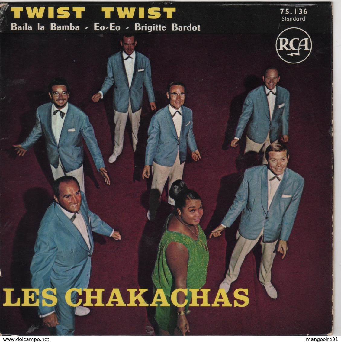 Disque 45 Tours LES CHAKACHAS - Jazz