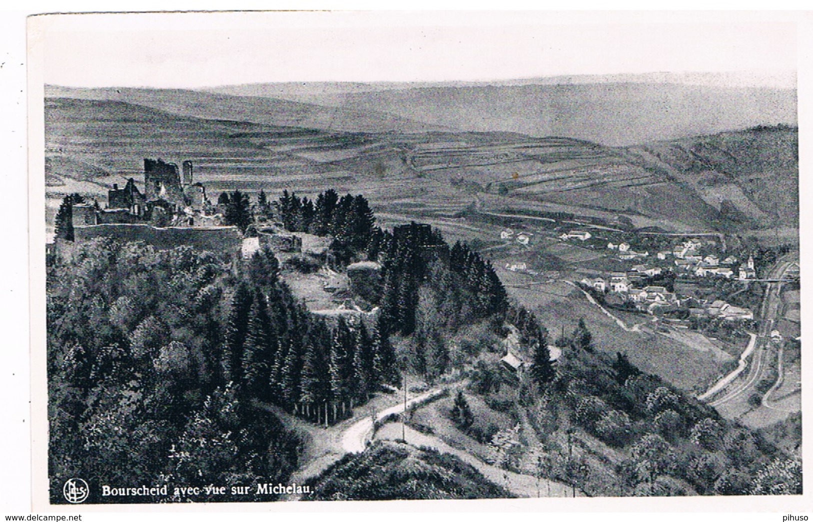 L-2031   BOURSCHEID : Avec Vue Sur Michelau - Bourscheid