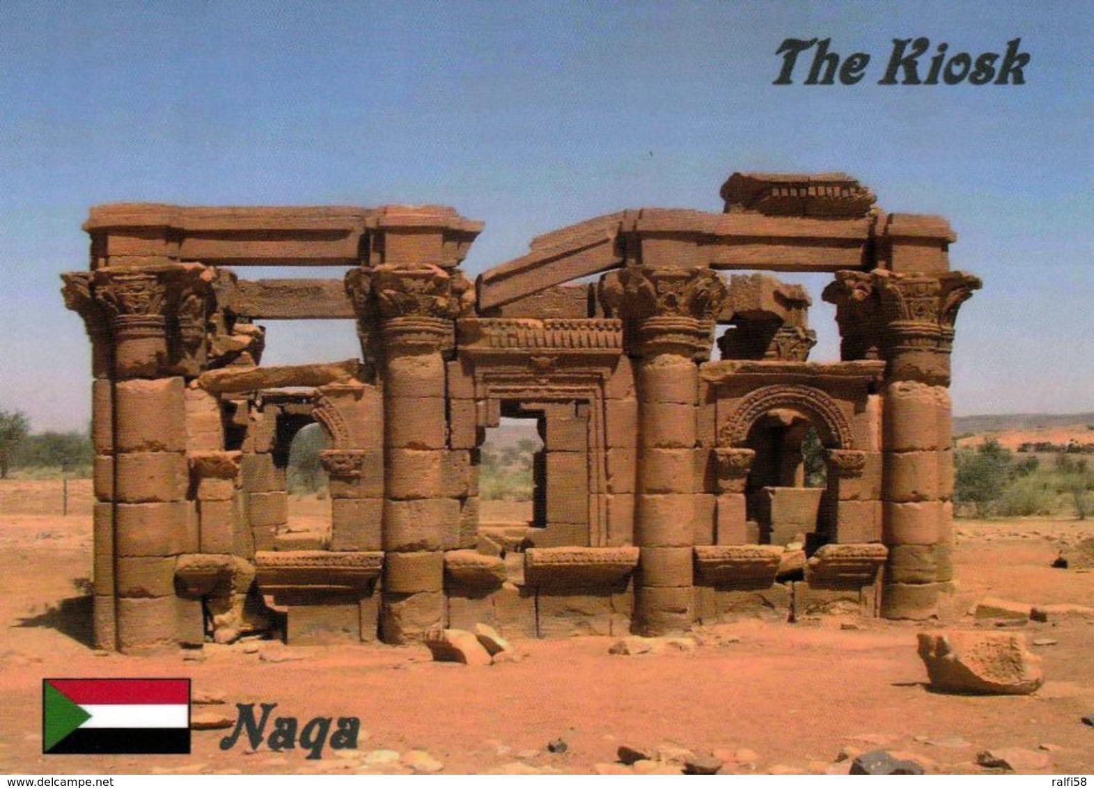 1 AK Sudan * Die Antike Stadt Naqa Mit Dem Römischen Kiosk - Seit 2011 UNESCO Weltkulturerbe * - Sudan