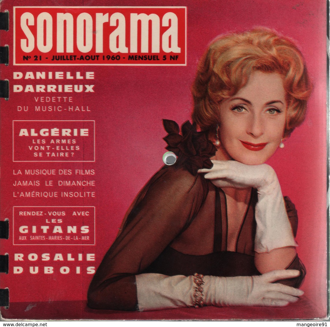 Sonorama Magazine N° 21 Danielle DARRIEUX Vedette Du Music-hall - Formati Speciali