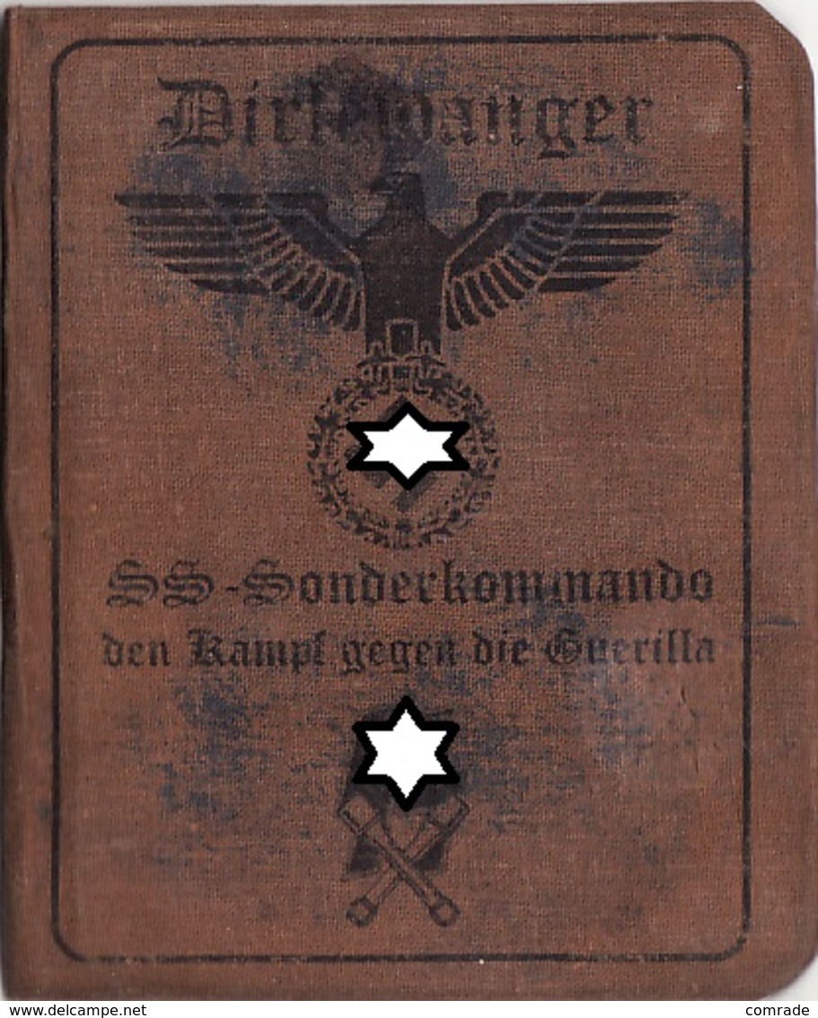 DOCUMENT III Reich. Nazi WW2 Germany.not Original - Documenten