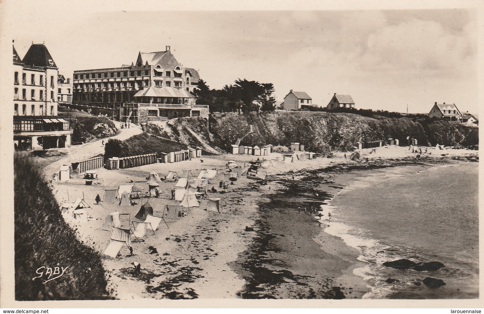 29 - CLOHARS CARNOET - Le Pouldu - La Plage à Marée Basse - Clohars-Carnoët