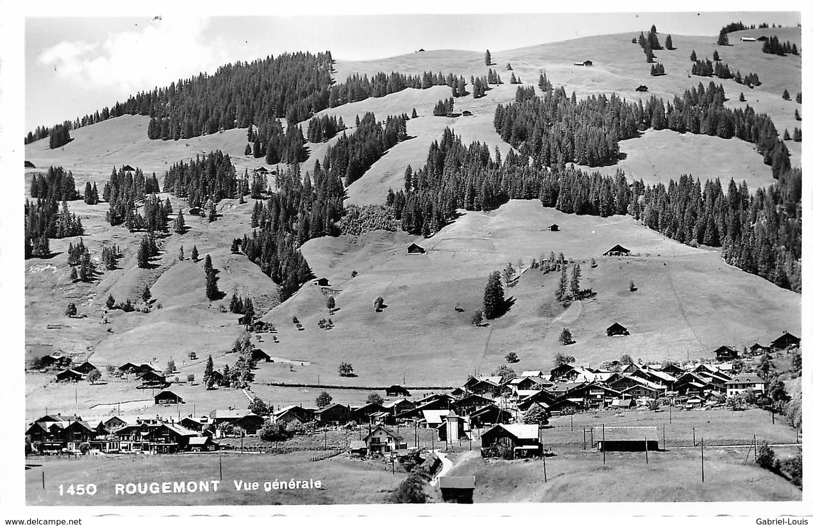 Rougemont - Vue Générale - Non Circulé - Rougemont