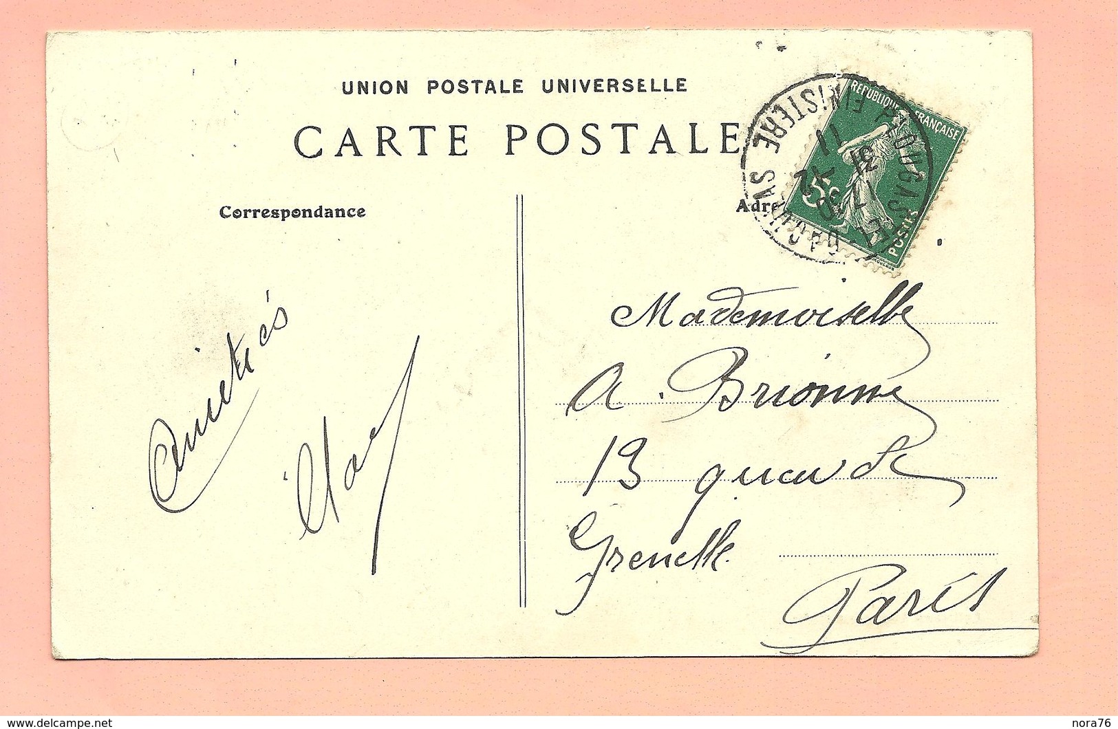 CPA 1911  Plougastel-;Daoulas (29) Le Bac à Vapeur  Un Débarquement Un Jour De Foire ( Vaches Et Personnages) - Plougastel-Daoulas