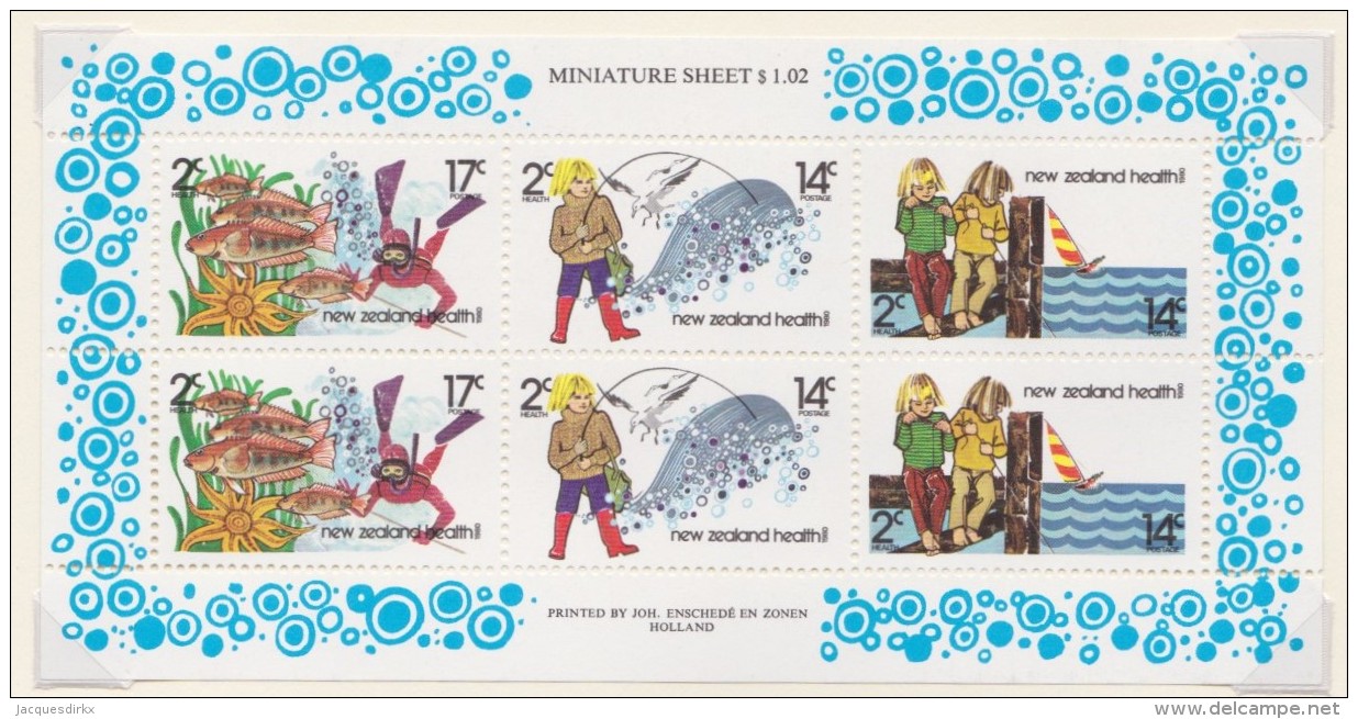 New Zealand    .     SG   .   MS  1228   .           **   .     MNH    .   /   .     Postfris - Blocks & Kleinbögen