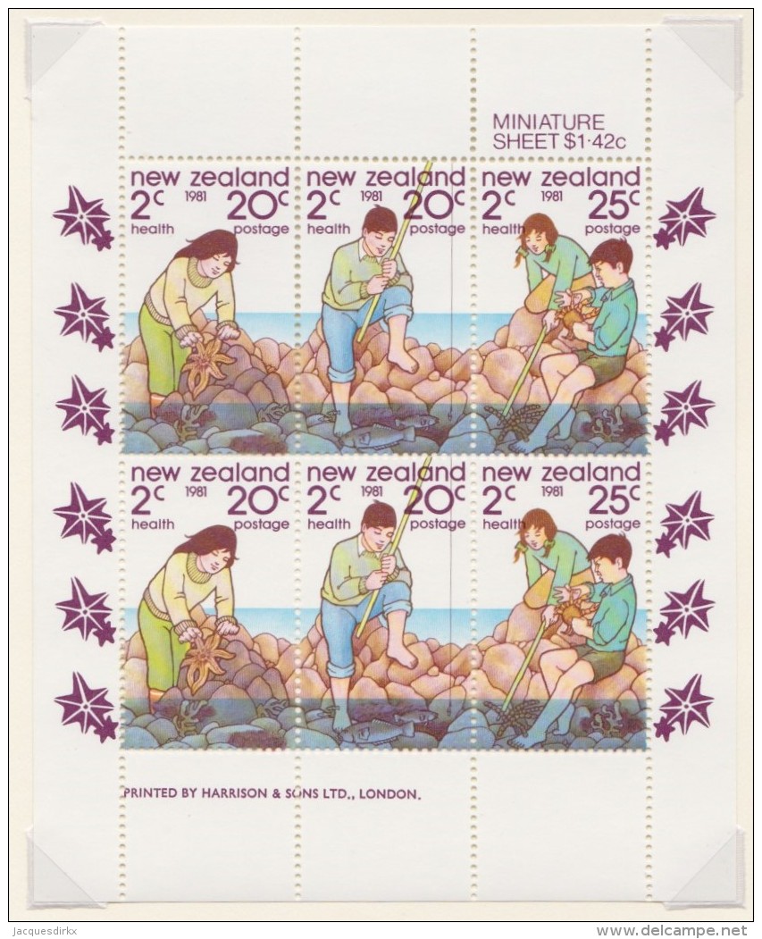 New Zealand    .     SG   .   MS  1252      .           **   .     MNH    .   /   .     Postfris - Blokken & Velletjes