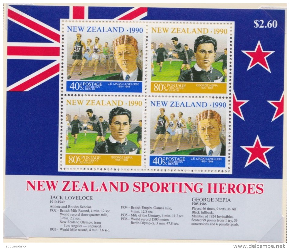 New Zealand    .     SG   .   MS 1561      .           **   .     MNH    .   /   .     Postfris - Blokken & Velletjes