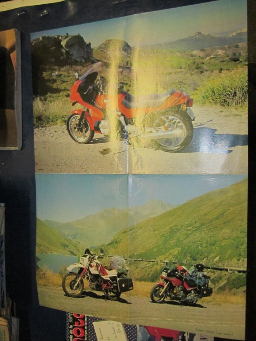 Revue - Le Monde De La Moto N 132 - Jan 86 - Avec Posters - BFG MBK 1300 - K 100 RT - Guzzi V 850 GT - Auto/Moto