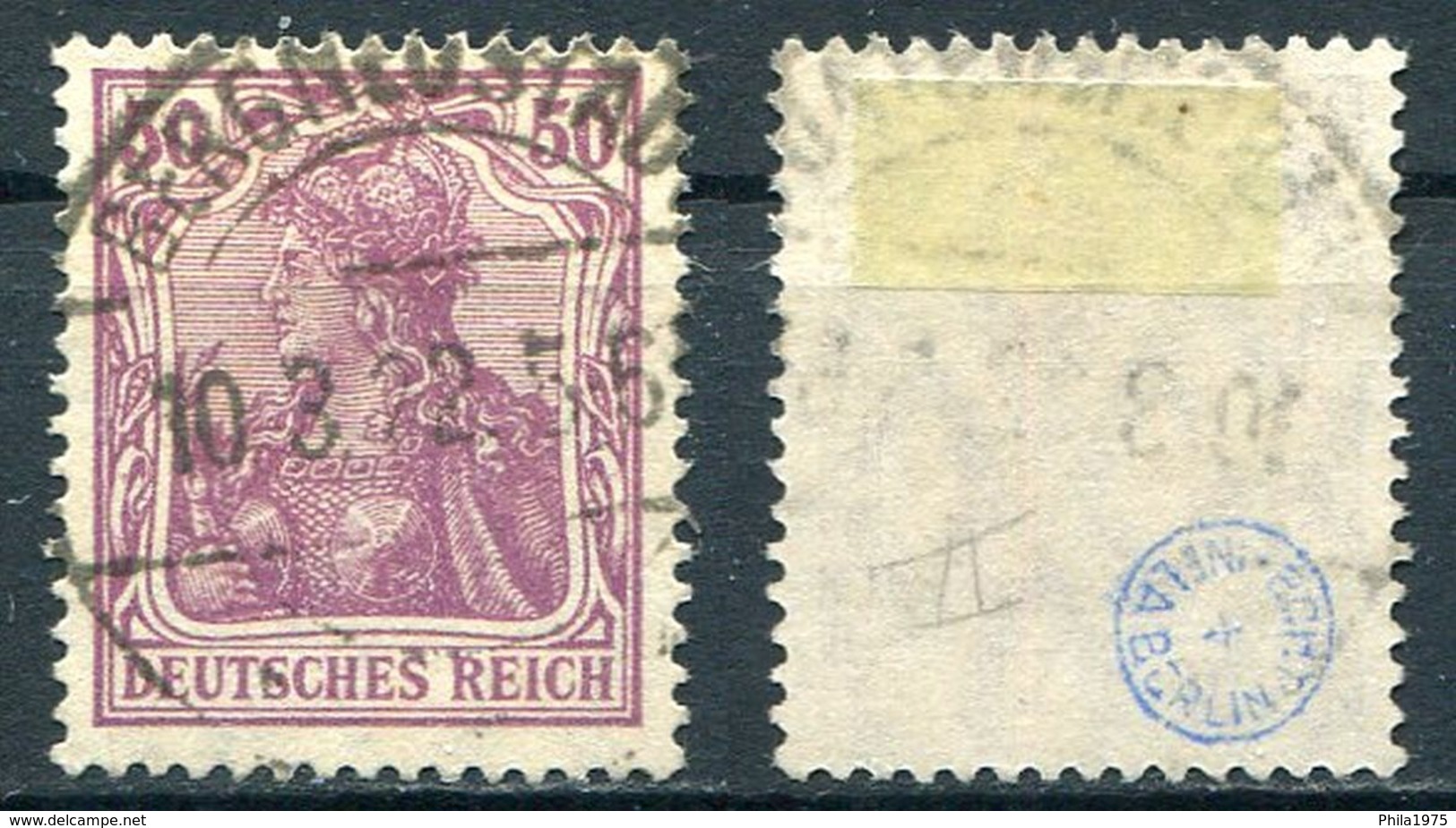 Deutsches Reich Michel-Nr. 146II Vollstempel - Geprüft - Gebraucht