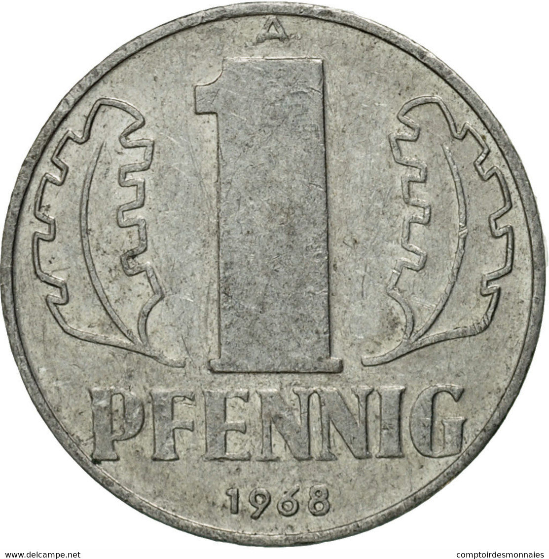 Monnaie, GERMAN-DEMOCRATIC REPUBLIC, Pfennig, 1968, Berlin, TTB, Aluminium - 1 Pfennig