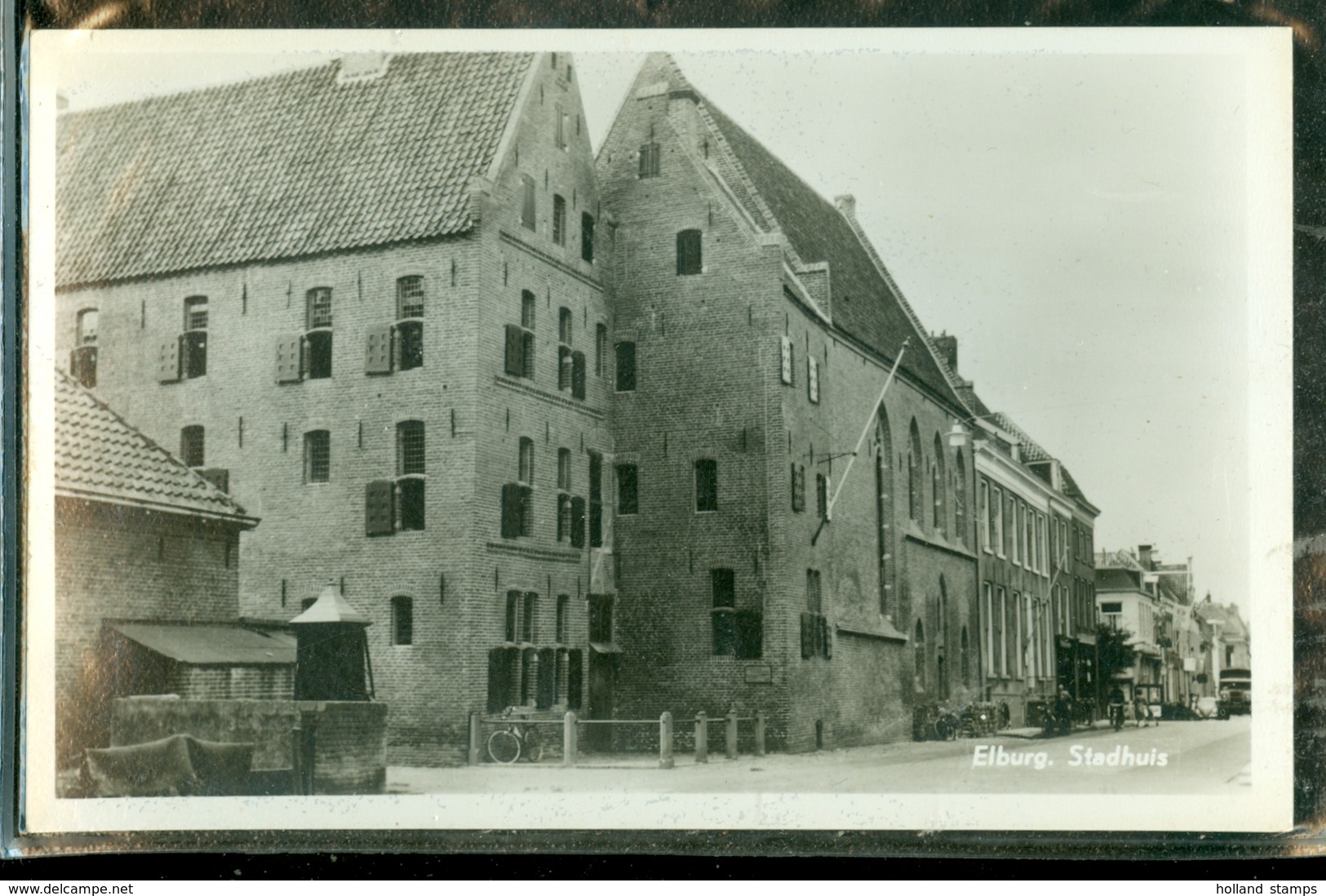 NEDERLAND ANSICHTKAART * ELBURG * STADHUIS  (3891r) - Autres & Non Classés