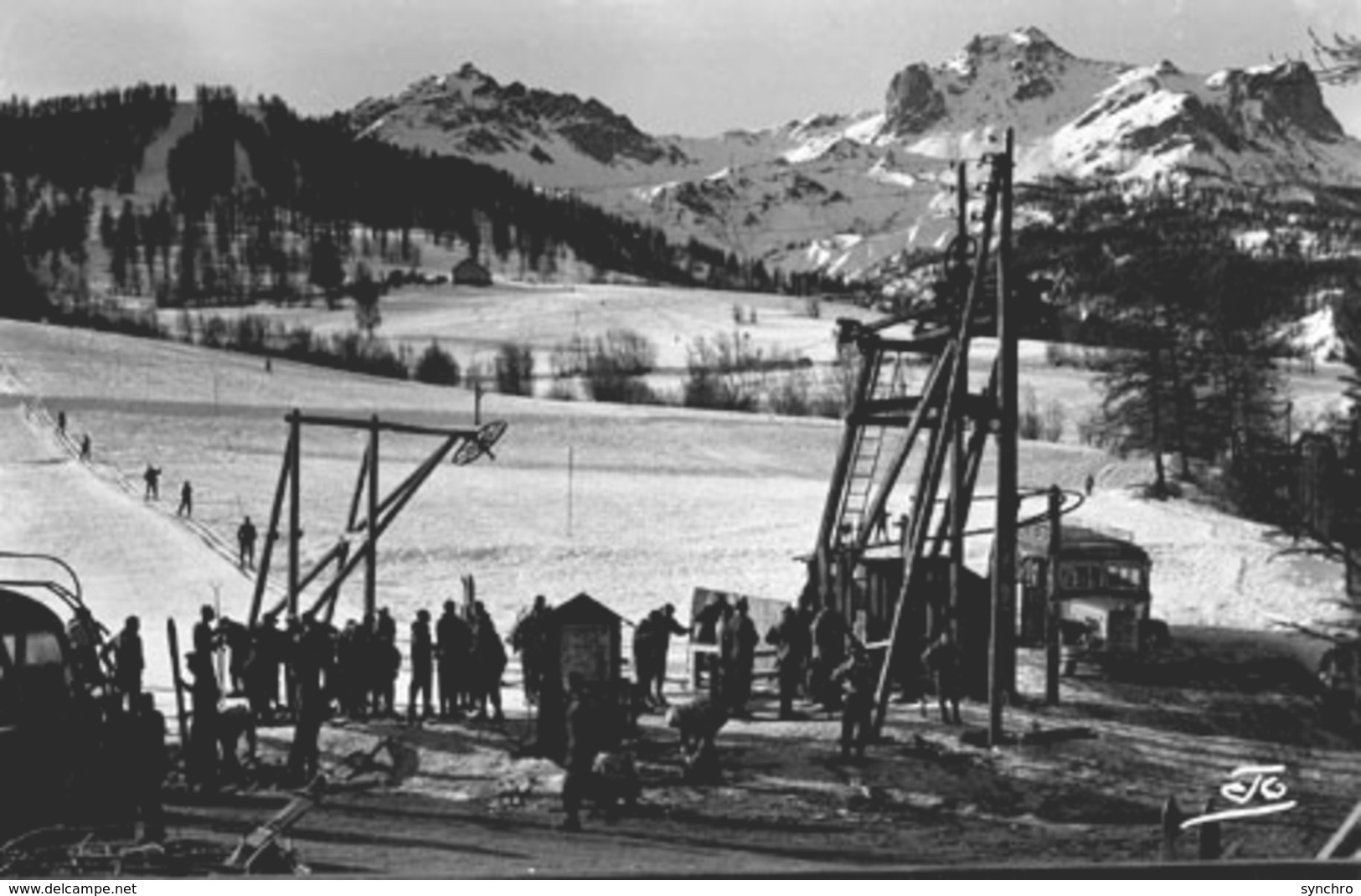 Le Sauze ; Depart Du Remonte-pente D'école - Autres & Non Classés