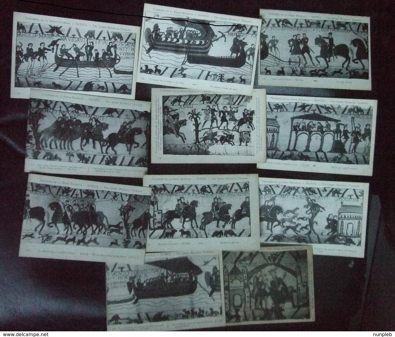 FRANCE - Bayeaux - Bayeaux Tapestry - 11 X Vintage Postcards - 5 - 99 Postcards