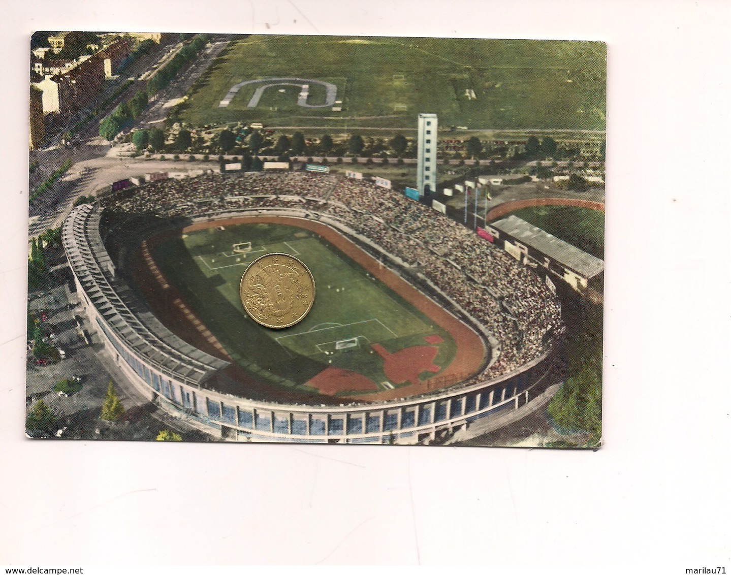 M7251 PIEMONTE Torino Stadio 1964 Viaggiata - Stades & Structures Sportives