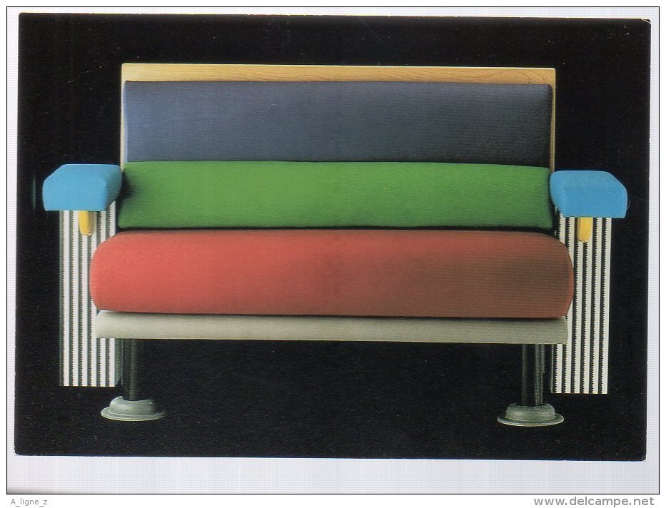 REF 344  : CPM Mobilier Design Michelle De Lucchi Memphis 1982 - Objets D'art