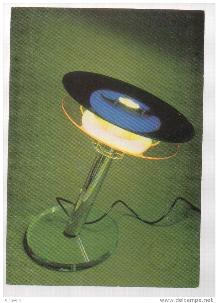 REF 333 :  CPM Art Design Christian La Mache Lampe Ciel Bauhaus 1984 Luminaire - Objets D'art