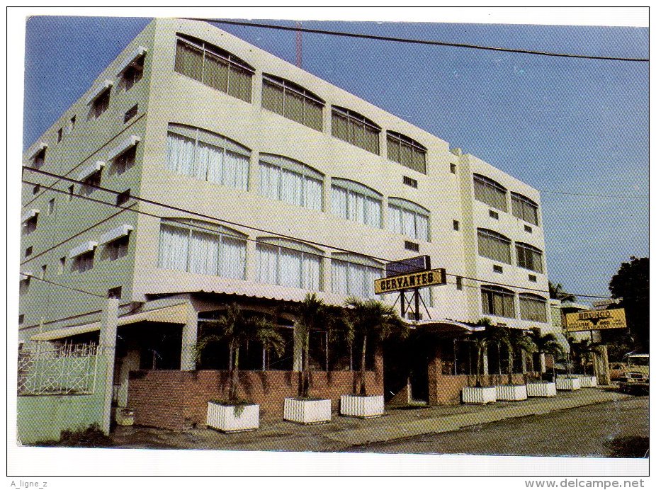 REF 328 :  CPSM Republique Dominicaine Hotel Cervantes Santo Domingo - Dominicaine (République)