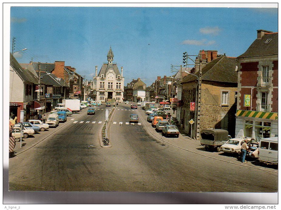 REF 328 :  CPSM 35 St Saint Méen Le Grand La Place - Autres & Non Classés