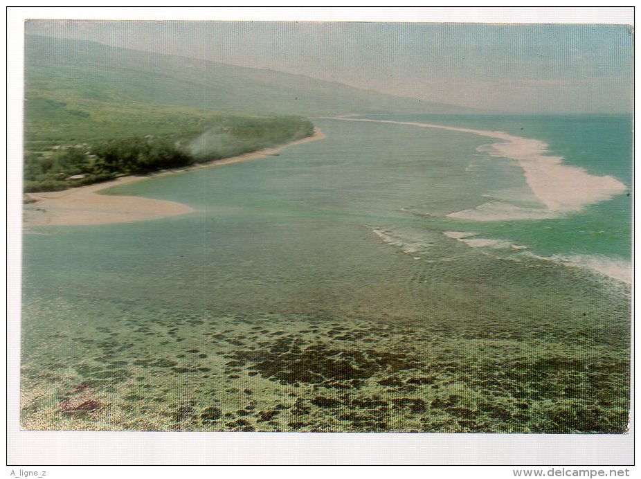 REF 328 :  CPSM Ile De La Réunion Lagon De L'hermitage - Autres & Non Classés