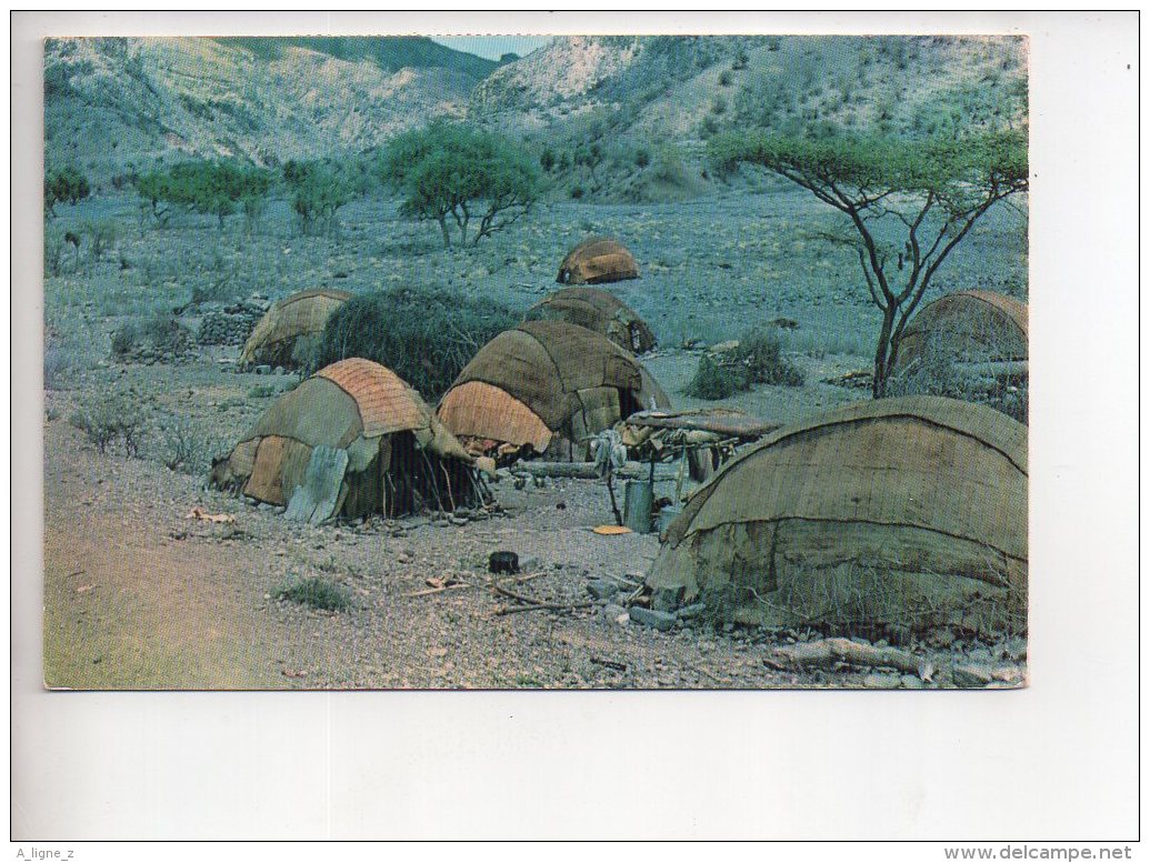 REF 305 :  CPSM DJIBOUTI Afars Et Issas Toucoul Maisons Nomades - Djibouti