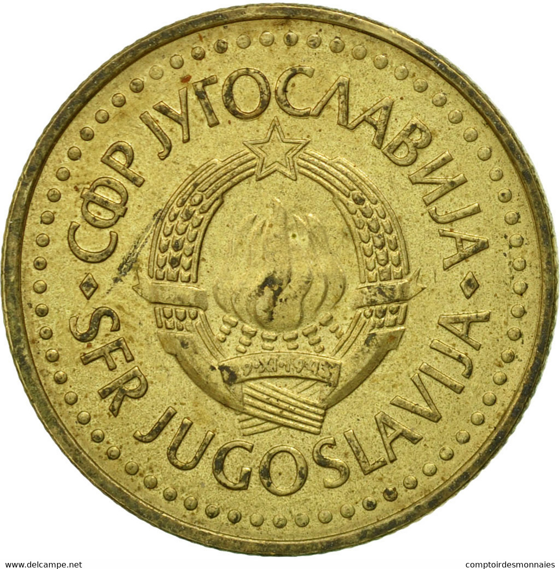 Monnaie, Yougoslavie, 5 Dinara, 1983, TTB, Nickel-brass, KM:88 - Joegoslavië