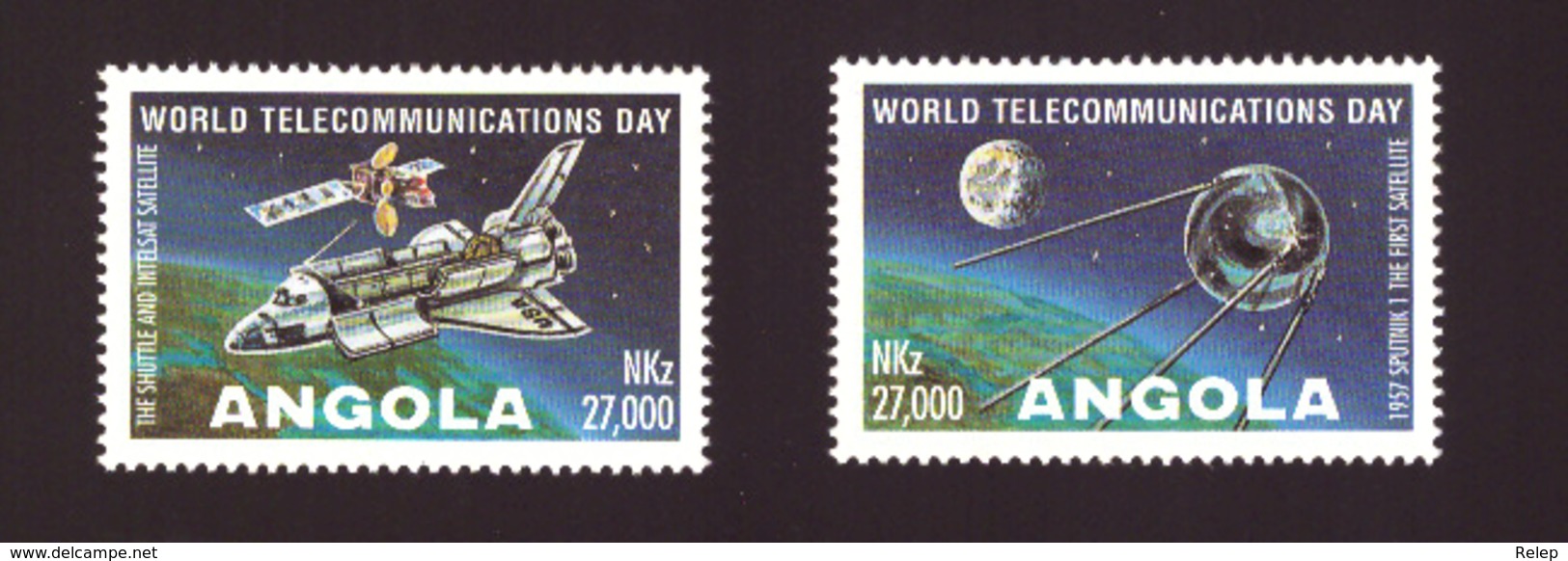 ANGOLA - 1995 World Telecommunications Day  Cond.# MNH # - Angola