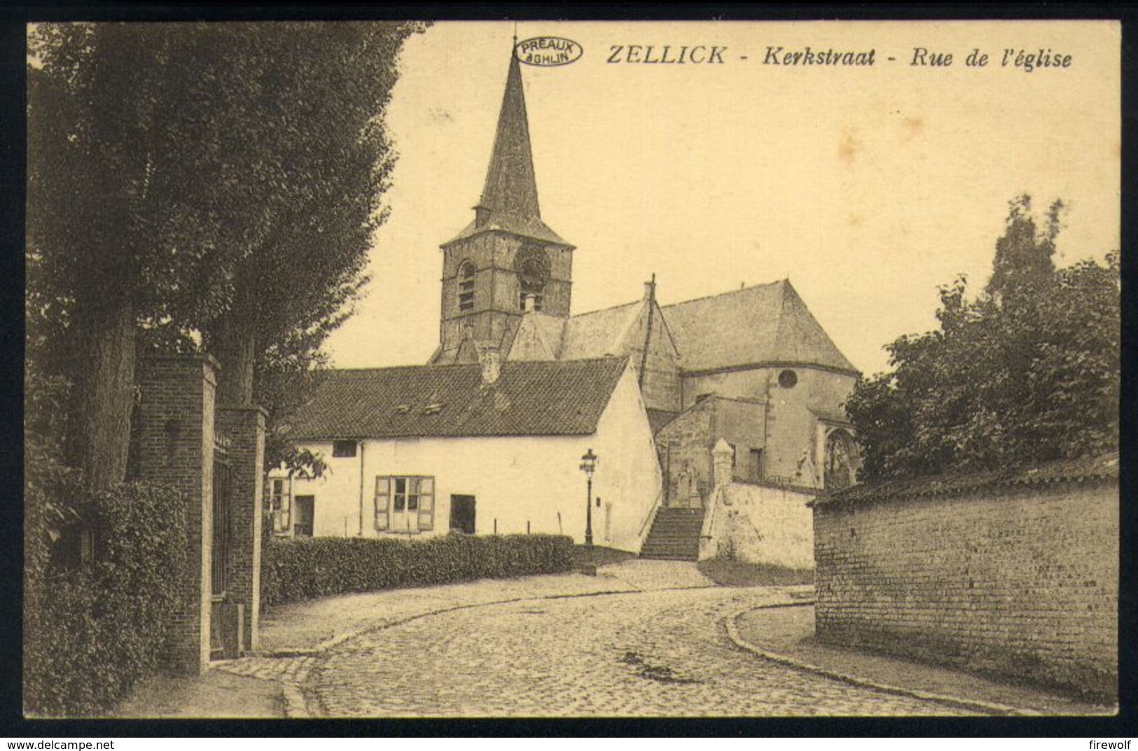 Z04 - Asse - Zellick - Kerkstraat - Rue De L'église - Gebruikt - Asse