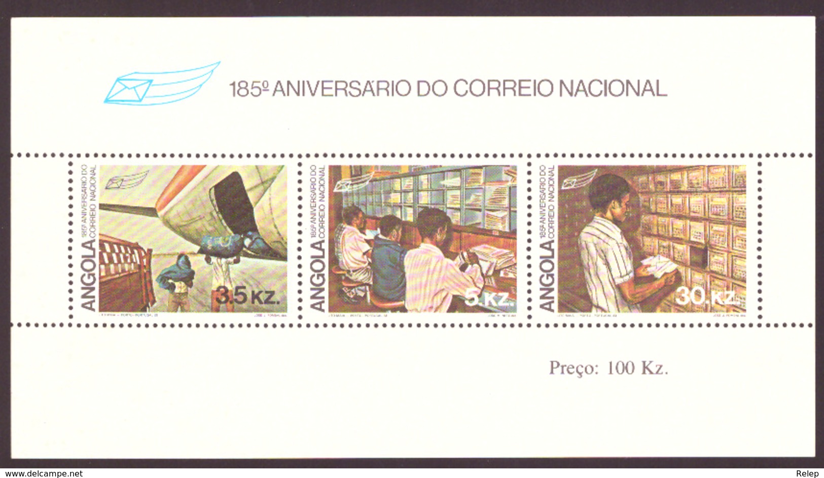 ANGOLA -1983 The 185th Anniversary Of The Postal Service-MNH- - Angola
