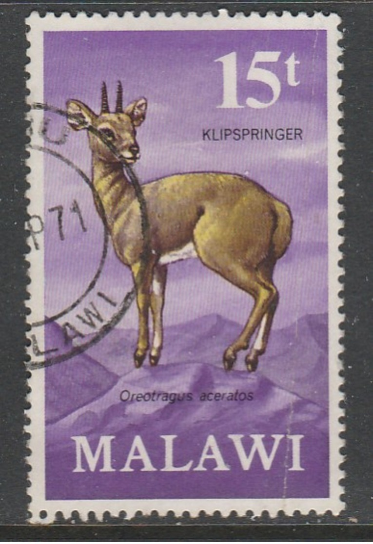 Malawi 1971 Decimal Currency - Antelopes Used - Malawi (1964-...)