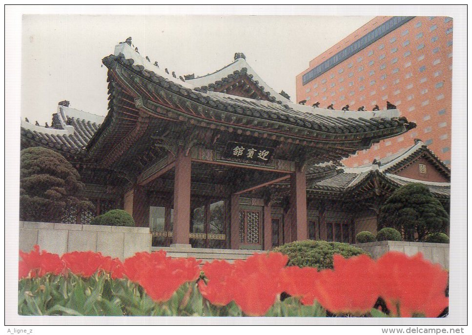 REF 325  :  CPM Corée Koréa Hotel Shilla SEOUL - Corée Du Sud